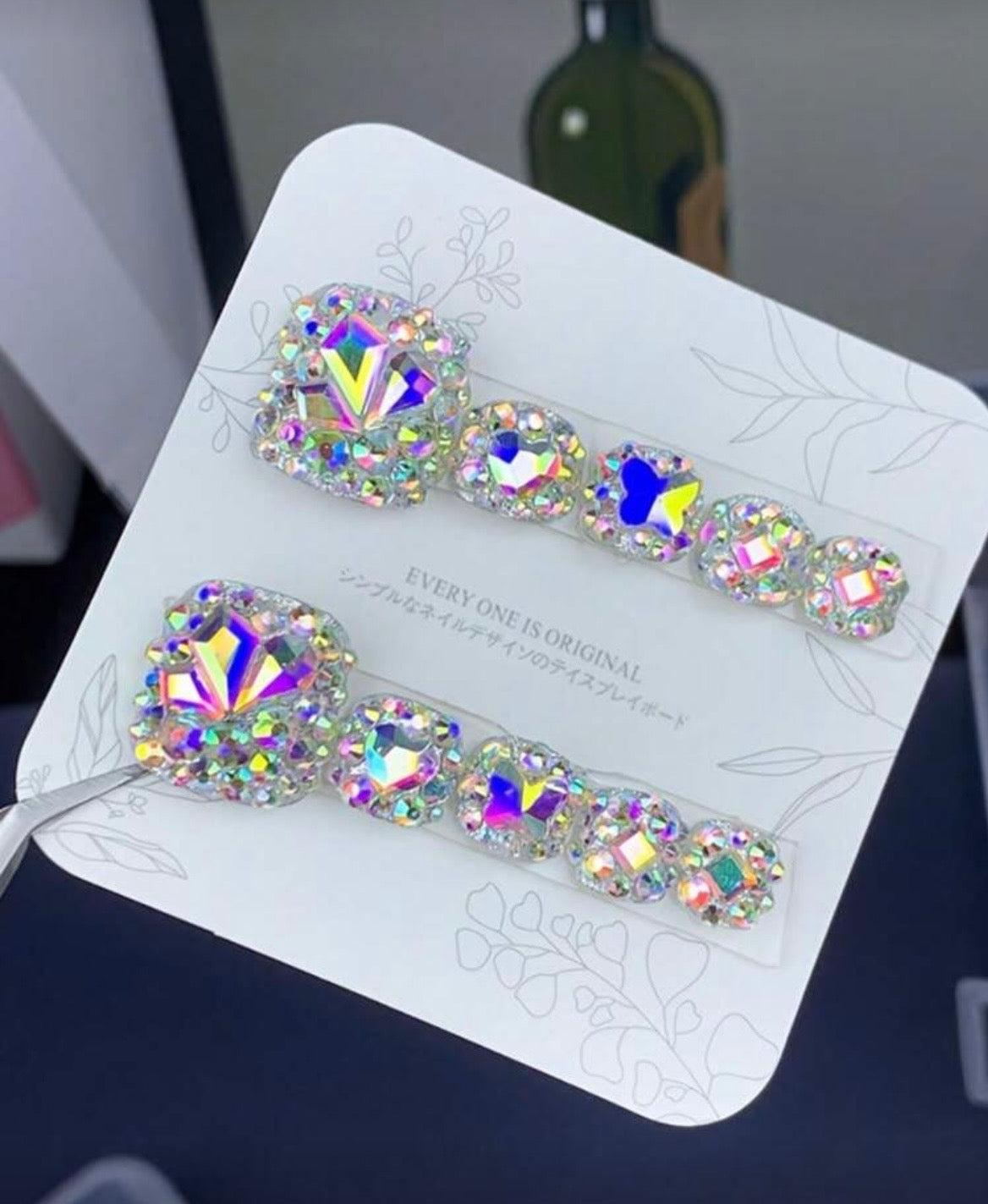 Bling Crystal Nail Charms for Press-On Nails 💎